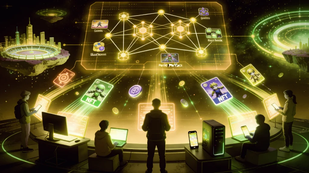 Web3-гейминг: GameFi, NFT и цифровая собственность.